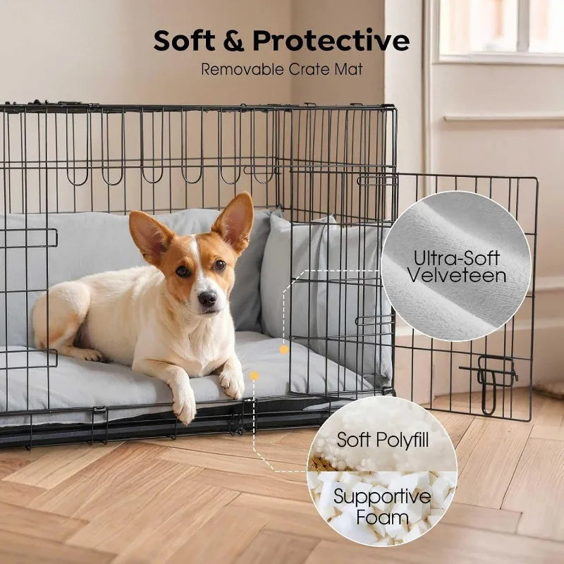 Metal Wire Dog Crate Kennel