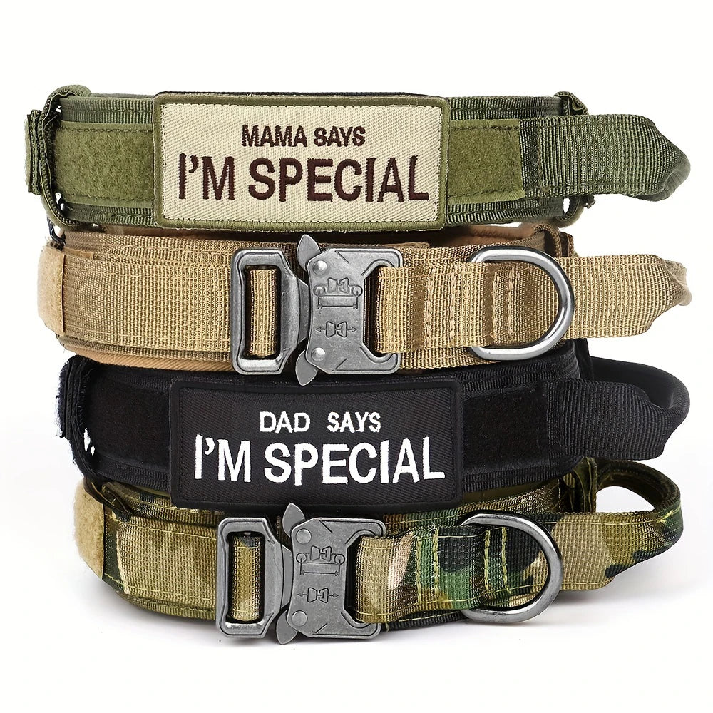 Heavy Duty Tactical Dog Collar