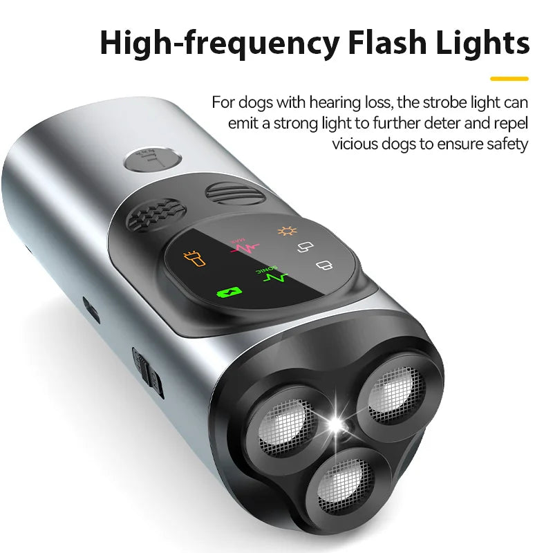 Ultrasonic Dog Repeller Anti Barking Training Device