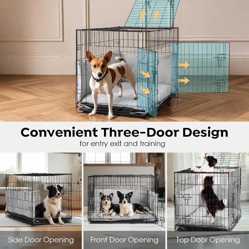 Metal Wire Dog Crate Kennel