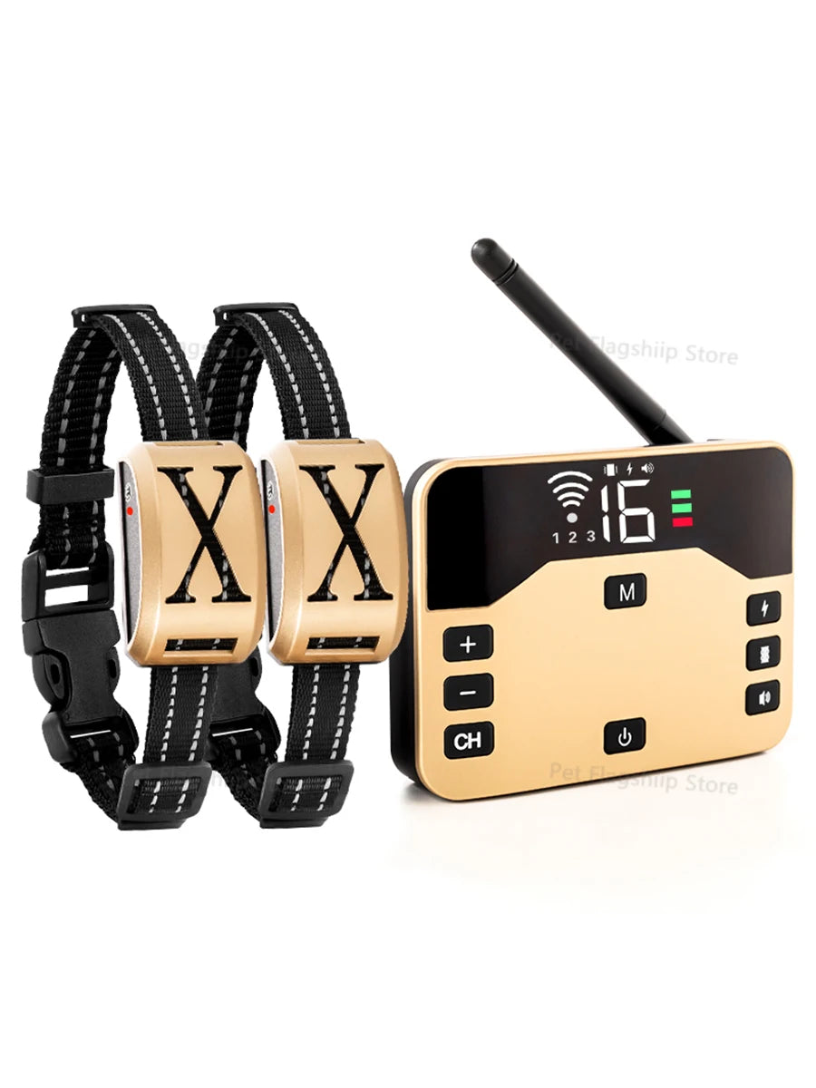 2 IN 1 Electric Shock Training Collar