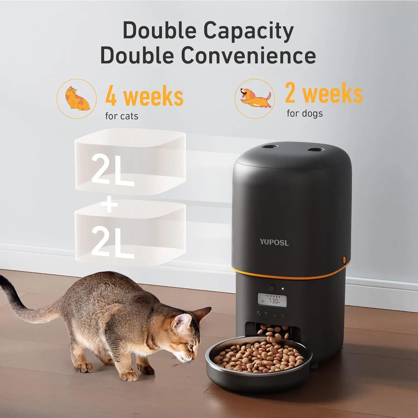 Timed Auto Pet Feeder
