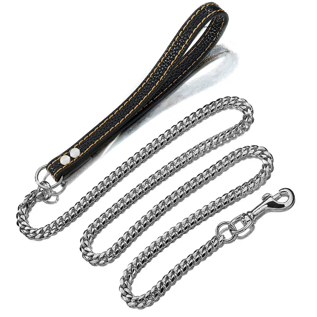 Gold Cuban Dog Collar