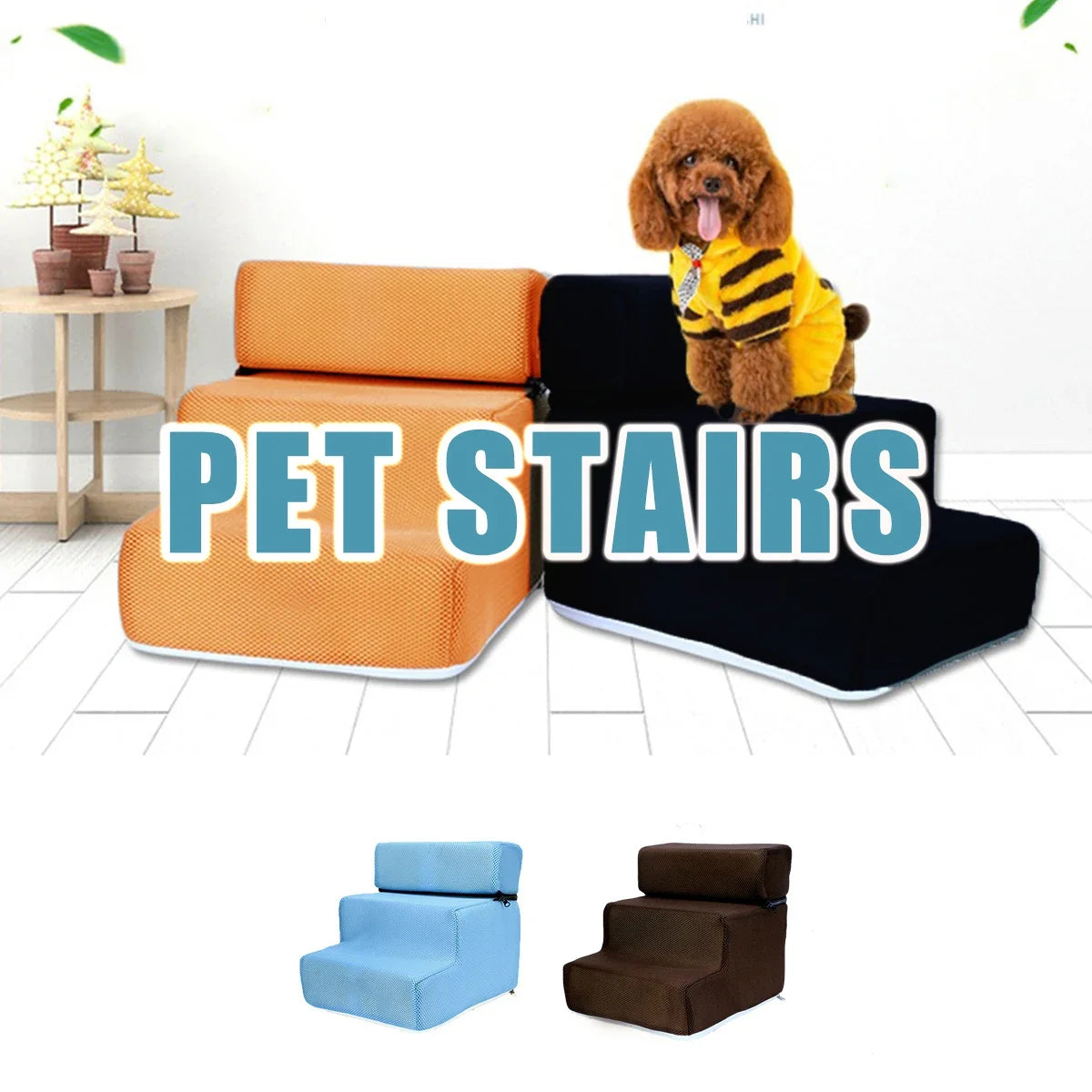 Fabric Pet Stairs Cover