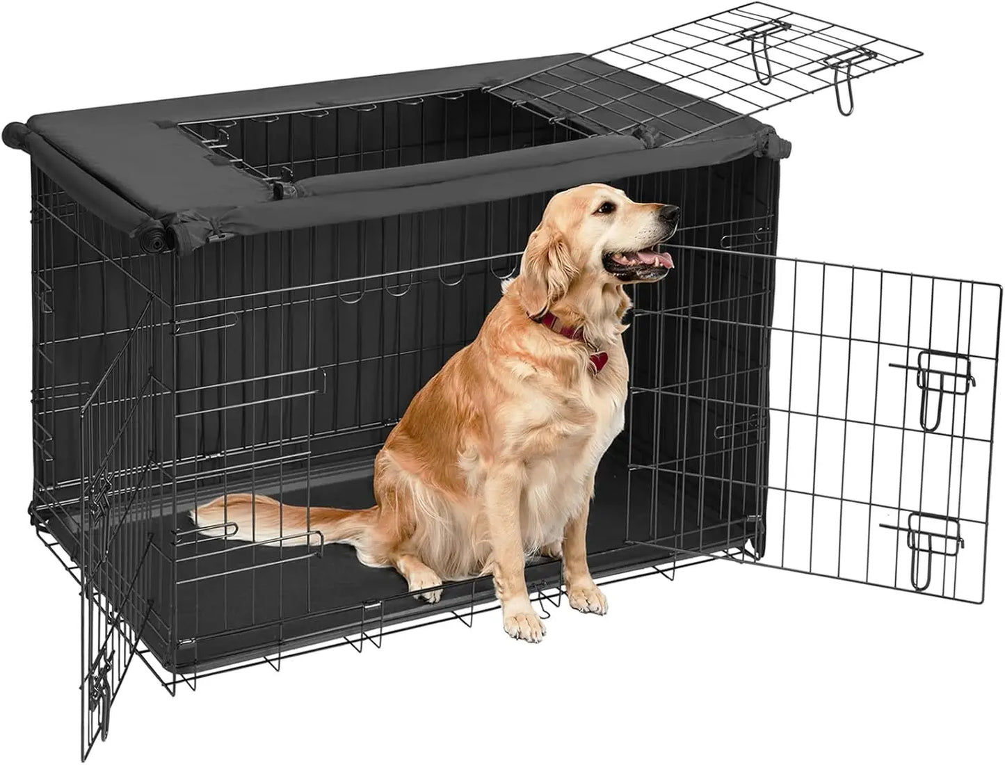 Metal Wire Dog Crate Kennel
