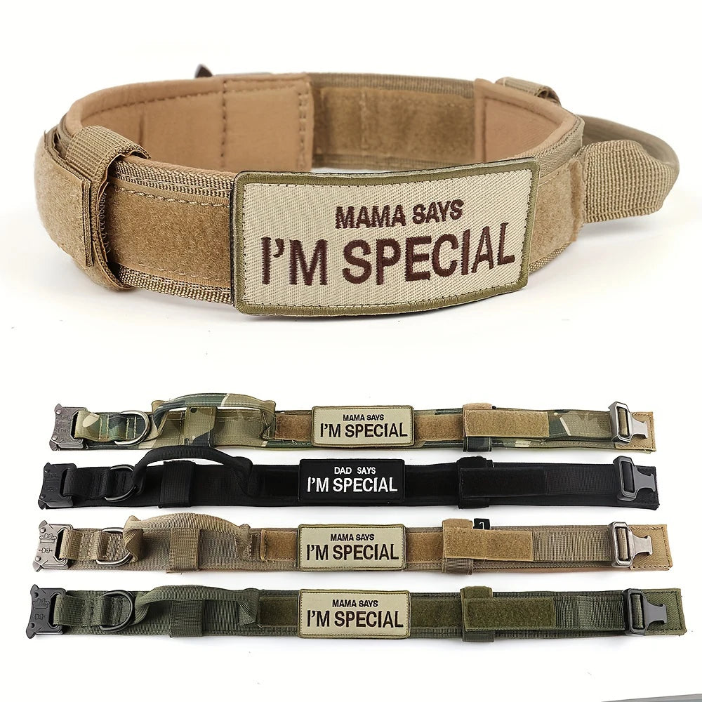 Heavy Duty Tactical Dog Collar