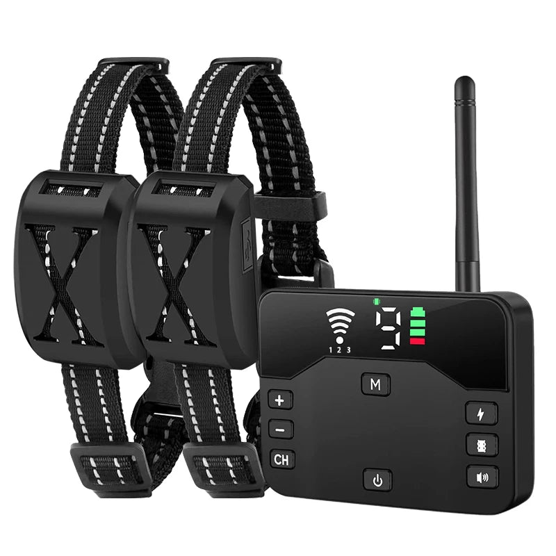 2 IN 1 Electric Shock Training Collar
