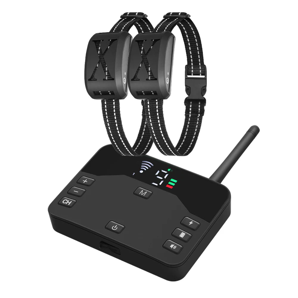 2 IN 1 Electric Shock Training Collar