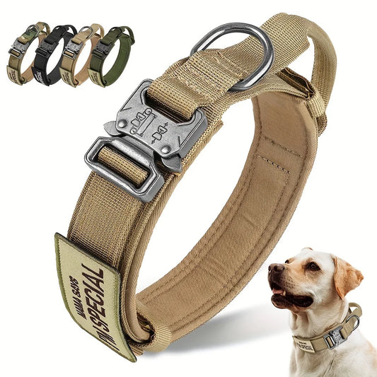 Heavy Duty Tactical Dog Collar