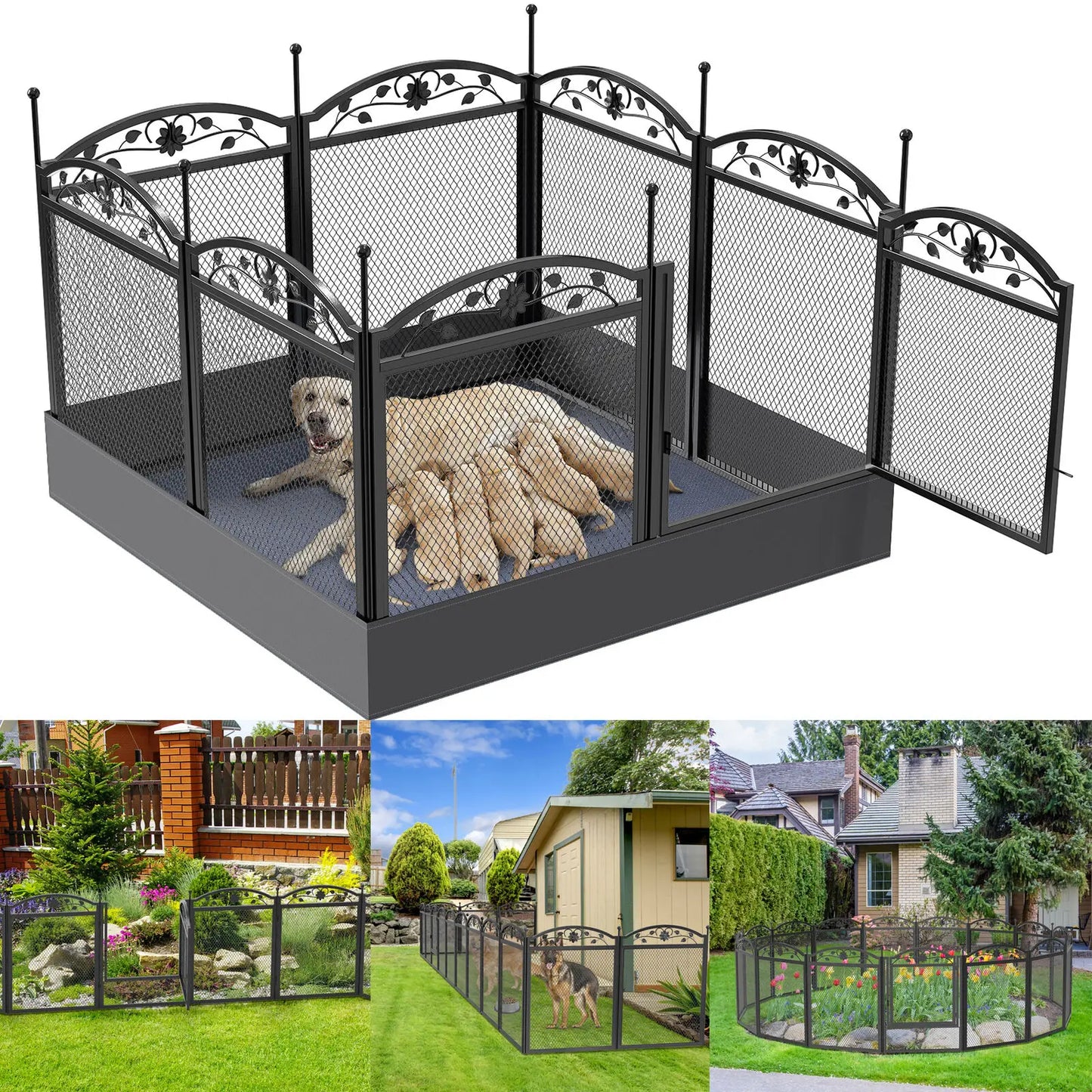 Dog Playpen Fence
