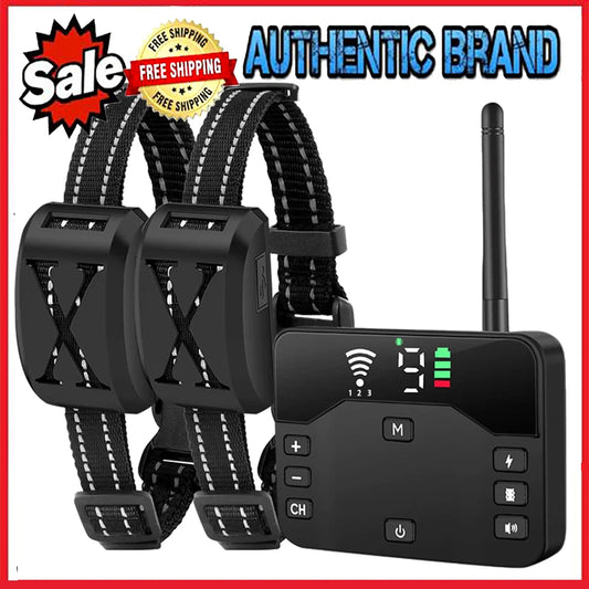 2 IN 1 Electric Shock Training Collar