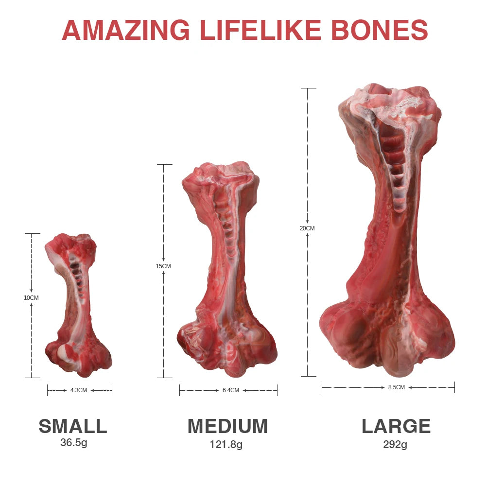 Aggressive Chewers Dog Bone-Shaped Toy